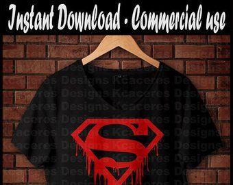 Superman Grunge Logo - Batman grunge logo | Etsy