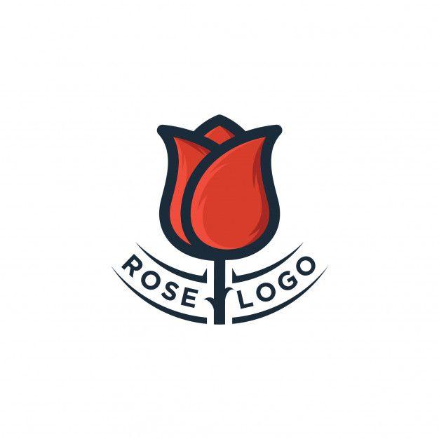 Red Rose Logo - Red rose logo Vector | Premium Download