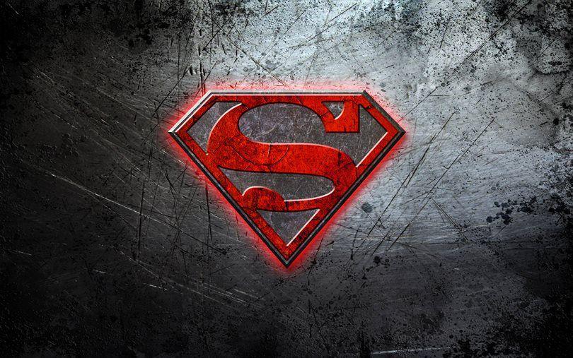 Superman Grunge Logo - Superman Logo Widescreen Wallpapers - Clipart & Vector Design •