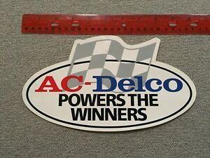 Vintage AC Logo - Vintage AC-Delco Powers the Winners unused 9