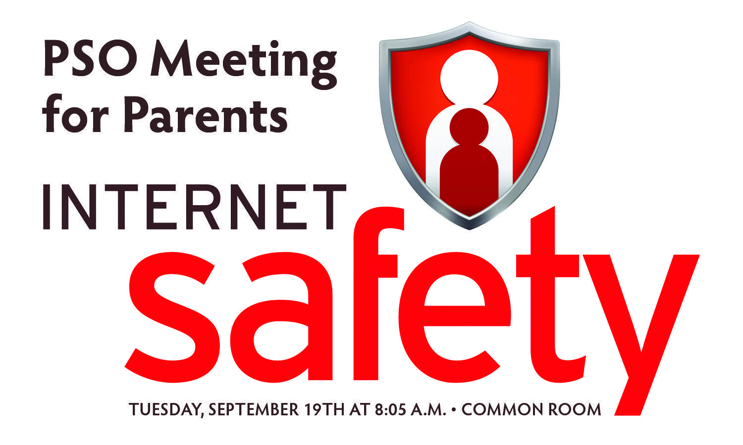 Internet Safety Logo - Learn About Internet Safety for Kids at the PSO Meeting on September
