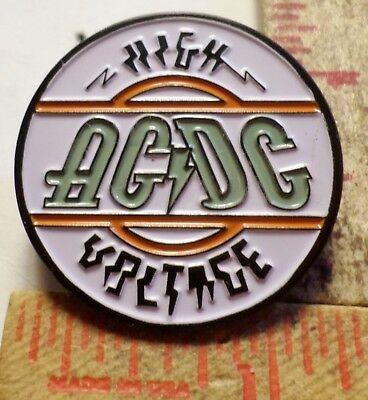 Vintage AC Logo - VINTAGE AC/DC LOGO pin collectible old rock star band music pinback ...