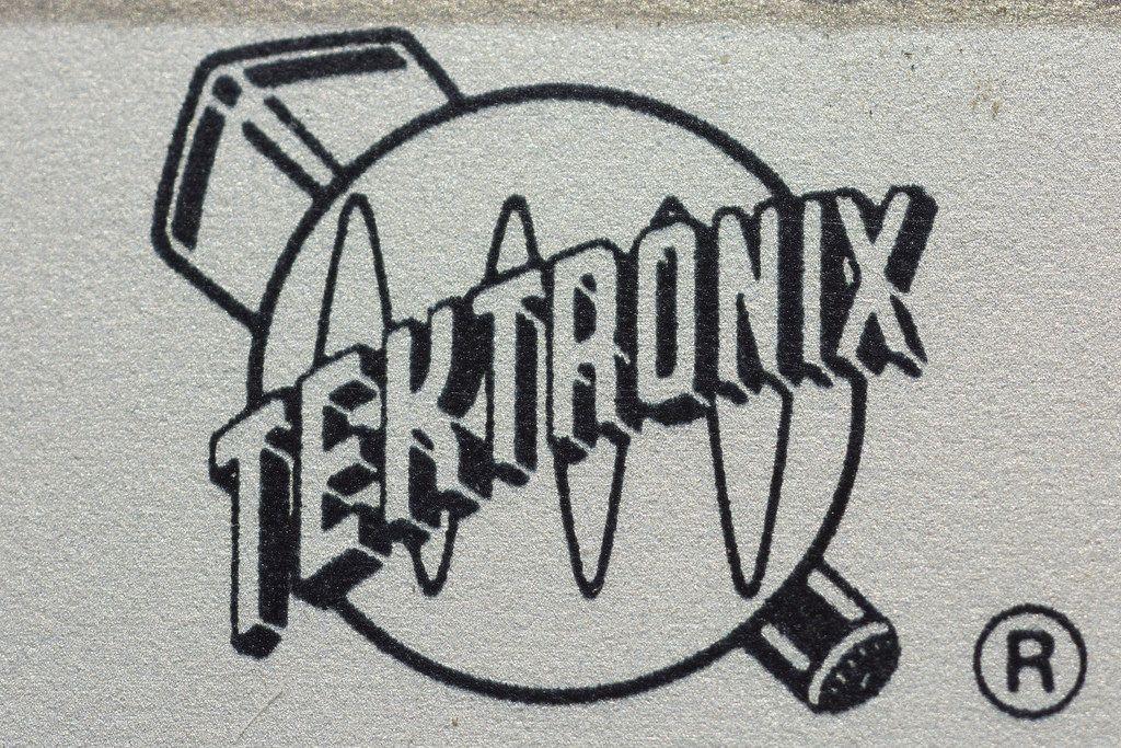 Vintage AC Logo - Vintage Tektronix oscilloscope logo | Emblem on the 465B, ac… | Flickr