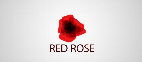 Red Rose Logo - 40 Lovely Rose Logo Designs To Inspire Your Imagination | Naldz Graphics