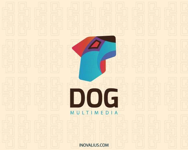 Colorful Dog Logo - Dog Logo Design | Inovalius