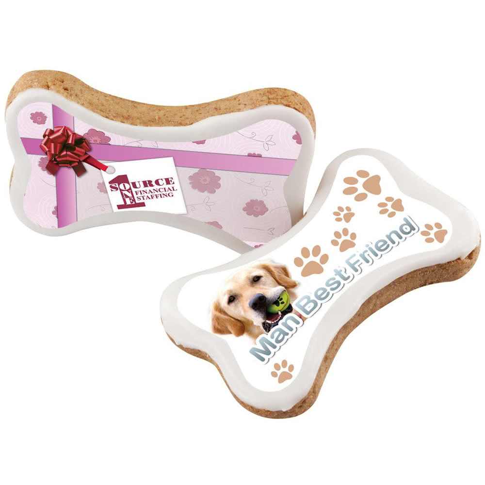 Colorful Dog Logo - Promotional Colorful Dog Biscuits with Custom Logo for $2.39 Ea