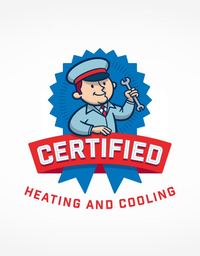 Vintage AC Logo - Certified Heating and Cooling - Logo design for a heating & cooling ...