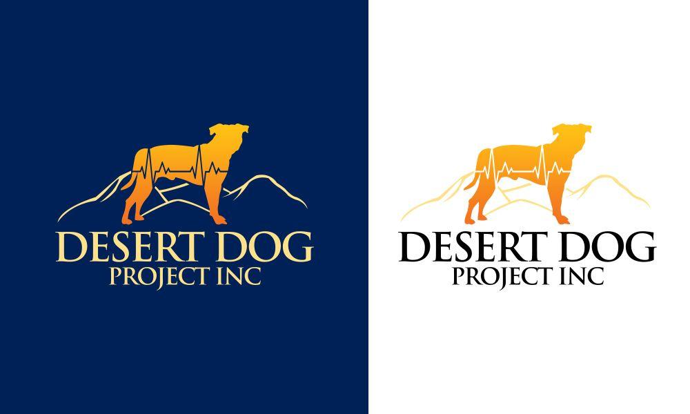 Colorful Dog Logo - Colorful, Playful, Pet Care Logo Design for Desert Dog Project Inc