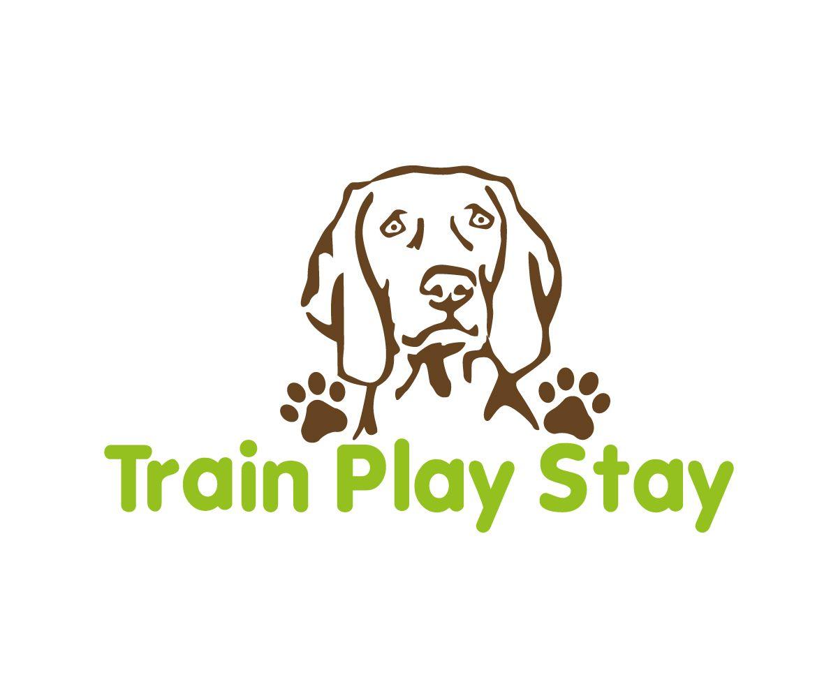 Colorful Dog Logo - Playful, Colorful, Dog Training Logo Design for Train Play Stay OR ...