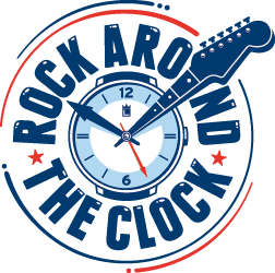 Rock around the Clock Logo - ROCK AROUND THE CLOCK