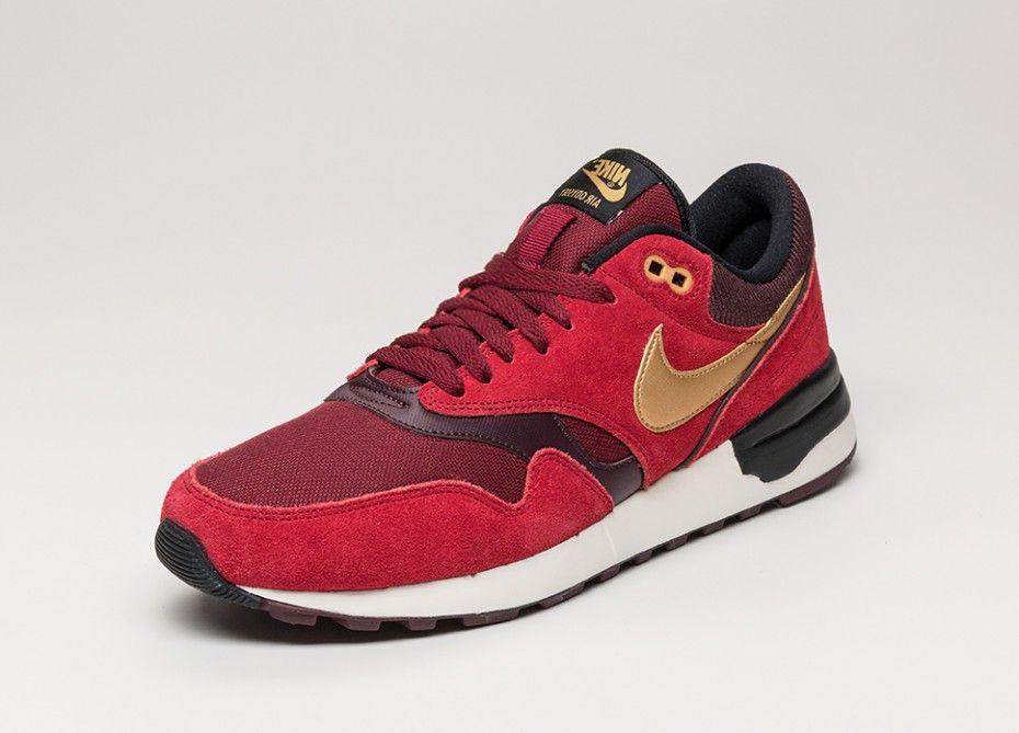 Red and Gold Nike Logo - Nike Air Odyssey (Gym Red / Metallic Gold - Team Red) | asphaltgold