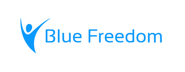 Freedom Blue Logo - Blue Freedom