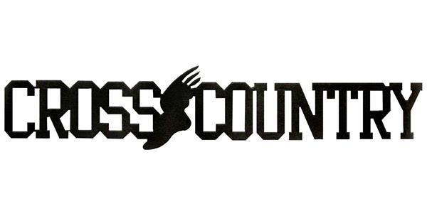White Cross Country Logo - Cross Country, Boys / Home