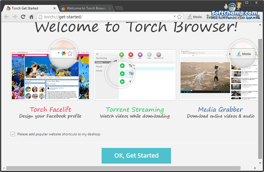 Torch Browser Logo - Download Torch Browser 36.0.0.8010 | technical SoftChamp.com