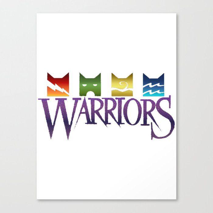 Warrior Cats Logo - Warrior Cats Logo Canvas Print by sigynsan | Society6