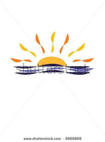 Half Sun Logo - half sun over water clipart - Google Search | Logos | Logos