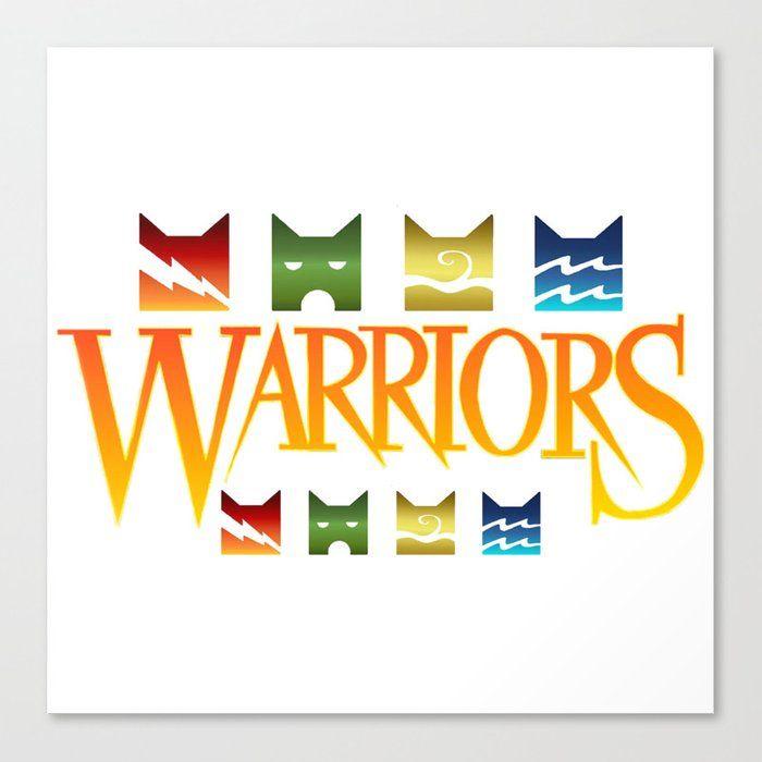 Warrior Cats Logo - warrior cats logo Canvas Print by watermelon18 | Society6