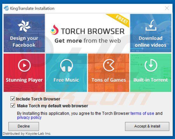 Torch Browser Logo - How to uninstall Torch Browser removal instructions