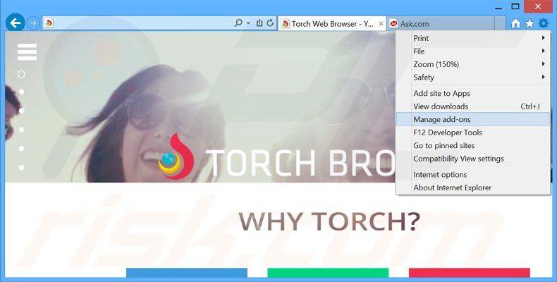 Torch Browser Logo - How to uninstall Torch Browser - Virus removal instructions