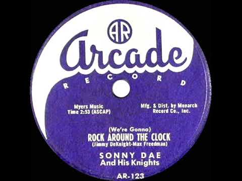 Rock around the Clock Logo - 1st RECORDING OF: Rock Around The Clock Dae & His Knights