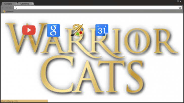 Warrior Cats Logo - Warrior cat logo Chrome Theme