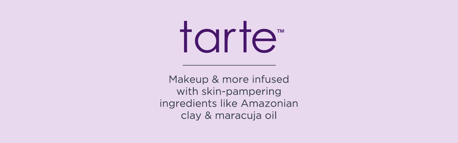 Tarte Logo - tarte — Shop tarte Cosmetics & Nourishing Makeup — QVC.com