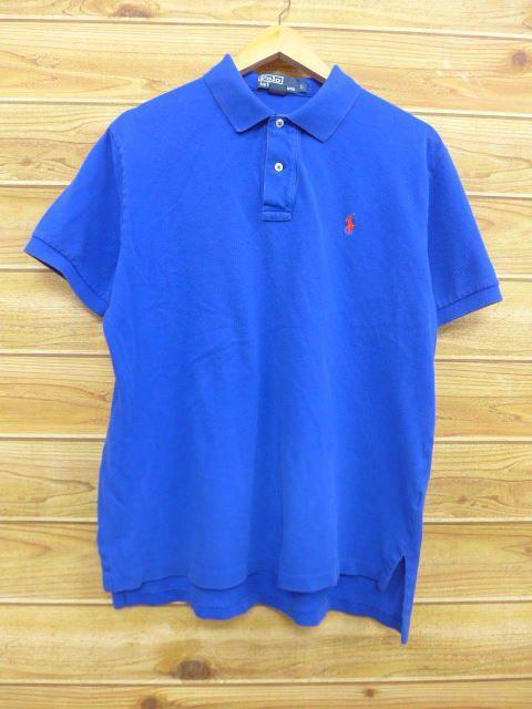 Old Ralph Lauren Logo - RUSHOUT: Old clothes polo shirt Ralph Lauren Ralph Lauren logo blue ...