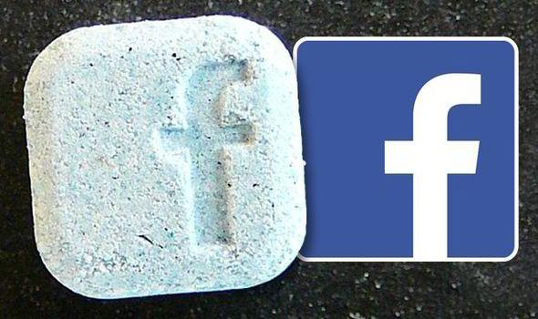 People in Blue Square Logo - Fears of 'FACEBOOK drug' that has left users in intensive care ...