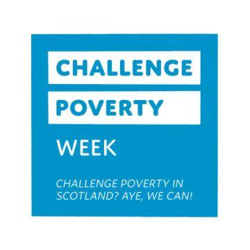 People with Blue Square Logo - Challenge Poverty Lecture 2018: The Need for a Wellbeing Economy in ...
