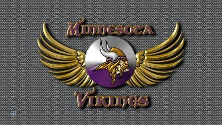 Flying Shield Logo - Minnesota Vikings Flying shield wings - Football & Sports Background ...