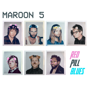 Red Maroon 5 Logo - Red Pill Blues