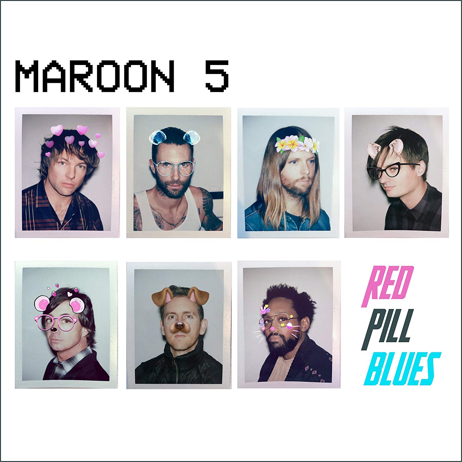 Red Maroon 5 Logo - Red Pill Blues by Maroon 5: Amazon.co.uk: Music