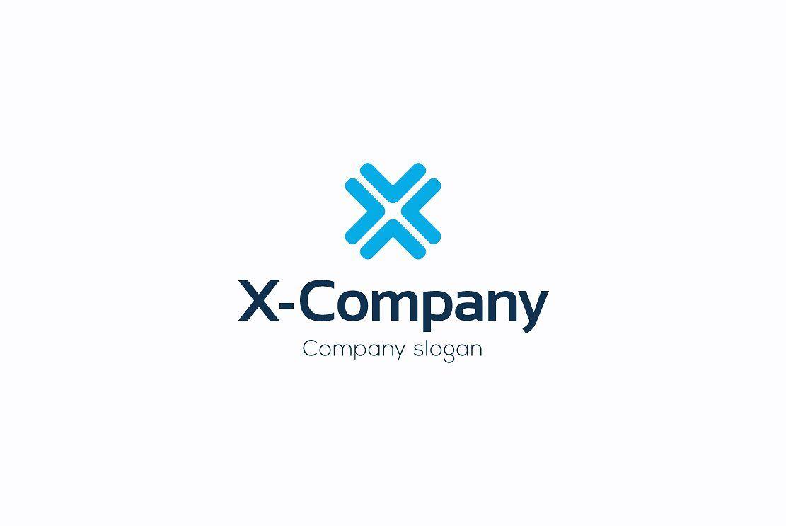X Company Logo - X company logo ~ Logo Templates ~ Creative Market