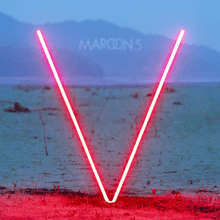 Red Maroon 5 Logo - V (Maroon 5 album)