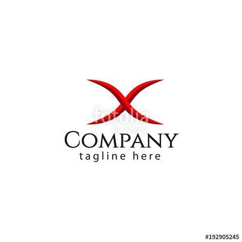 X Company Logo - X Company Logo Vector Template Design Stock Image And Royalty Free