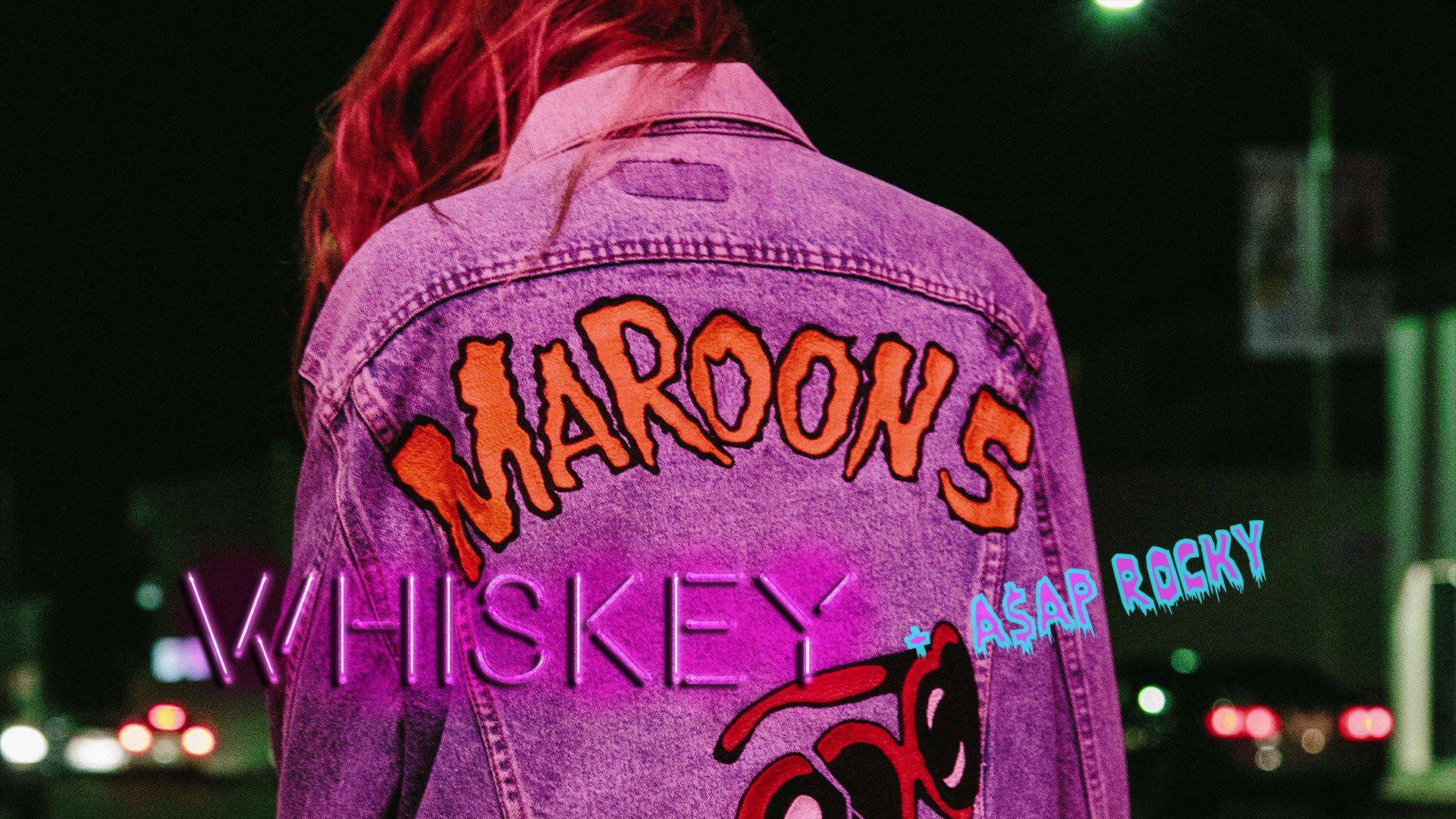 Red Maroon 5 Logo - Maroon 5 ft. A$AP Rocky