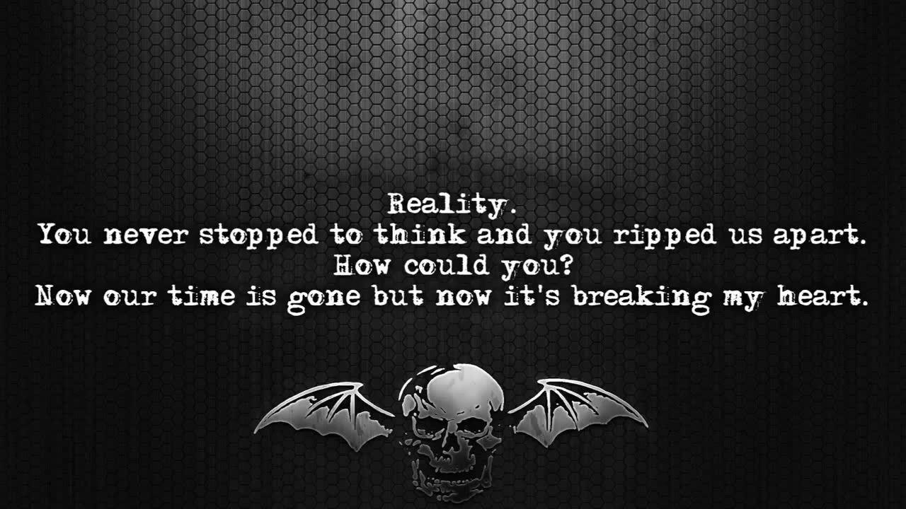 Avenged Sevenfold Epic Logo - Avenged Sevenfold - An Epic Of Time Wasted [Lyrics on screen] [Full ...