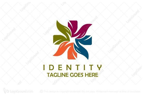 Blue Orange Green Leaf Logo - Exclusive Logo 75345, Medical Leaves Logo | LOGOS FOR SALE | Logos ...