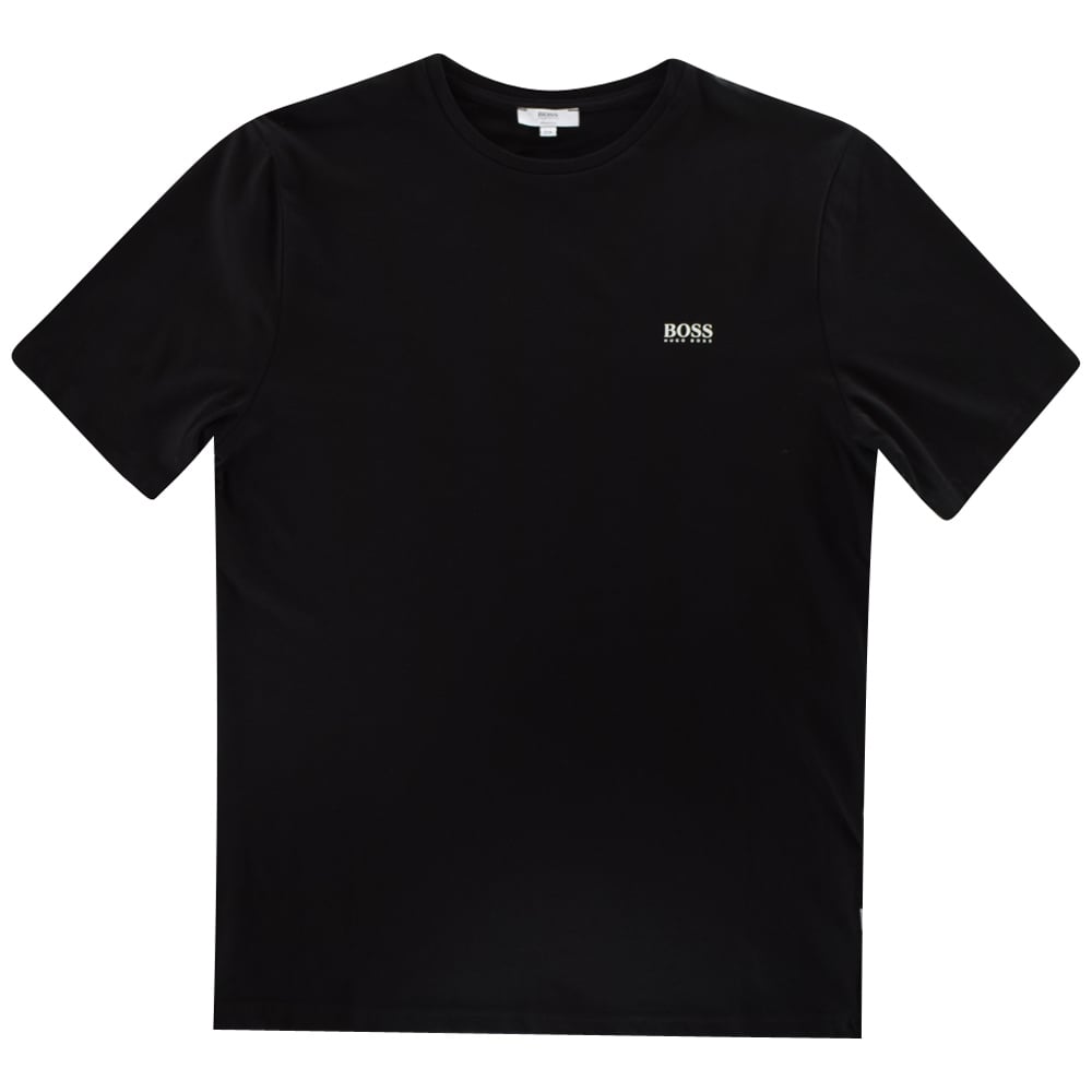 Black Plain Logo - HUGO BOSS JUNIOR Hugo Boss Kids Black Plain Logo T-Shirt - Junior ...