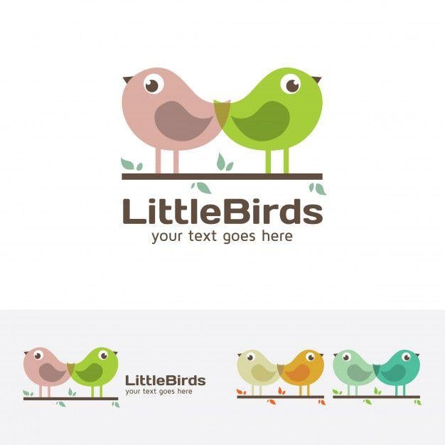 Little Bird Logo - Little bird vector logo template Vector | Premium Download