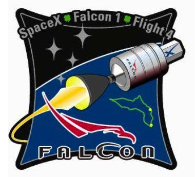 SpaceX Falcon 1 Logo - SpaceX Falcon 1 and Falcon 9 flight patches: Messages