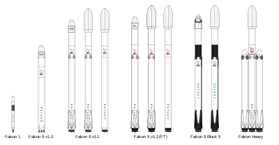 SpaceX Falcon 1 Logo - Falcon (rocket family)