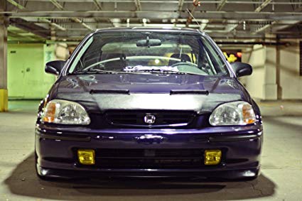 1997 Honda Civic Logo - Amazon.com: VMS Racing 96-98 Honda CIVIC HOOD BRA Front End Mask for ...