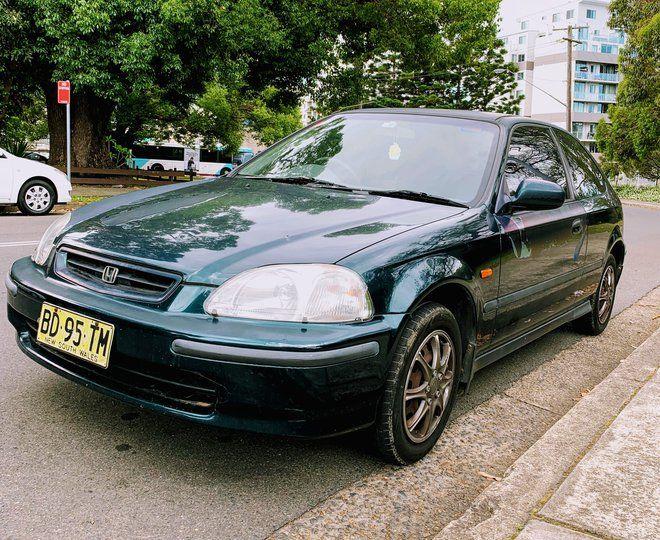 1997 Honda Civic Logo - 1997 HONDA CIVIC EK GLi. Hatchback 3dr Man 5sp 1.6i Manual