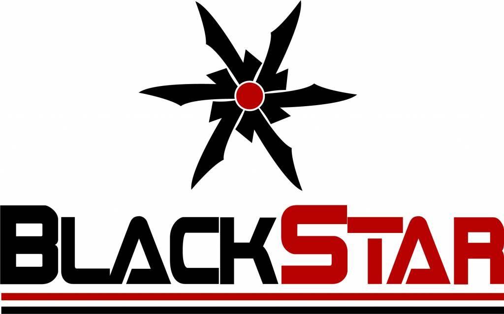 Black Plain Logo - BSH1002 Black Star Banner 5'x3' Plain Logo - Falcon Hobby Supply