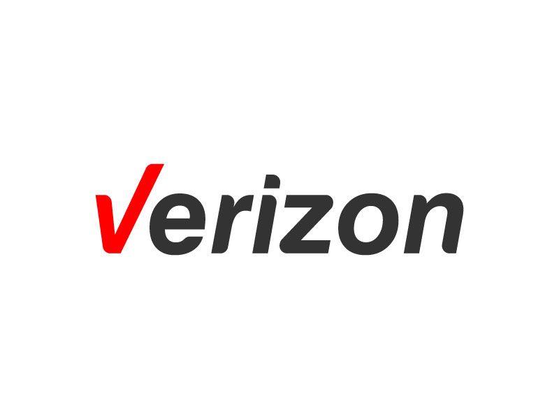 Check Verizon Logo - Verizon Rebrand Logo by Jacob Williamson | Dribbble | Dribbble