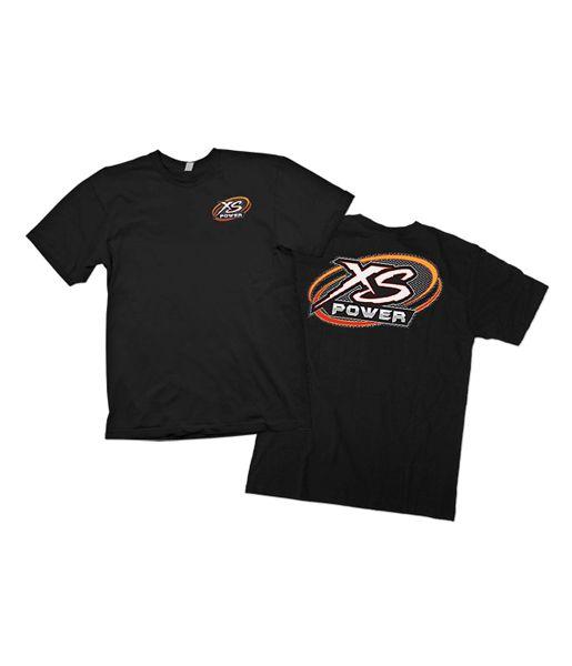 XS Power Logo - XS Power T-Shirt – Black with 12″ logo – BladeICE