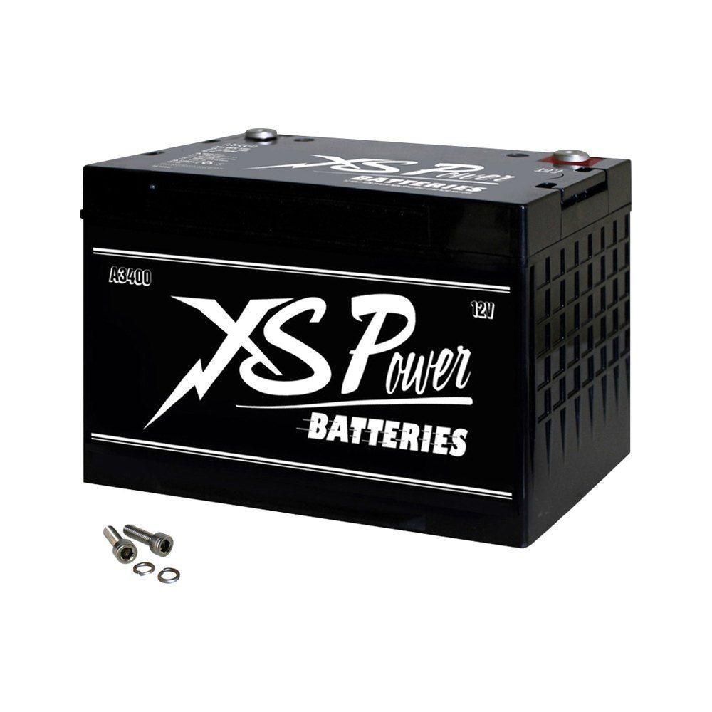 XS Power Logo - XS Power® - Retro Series 12V BCI Group 34 AGM Starting Battery