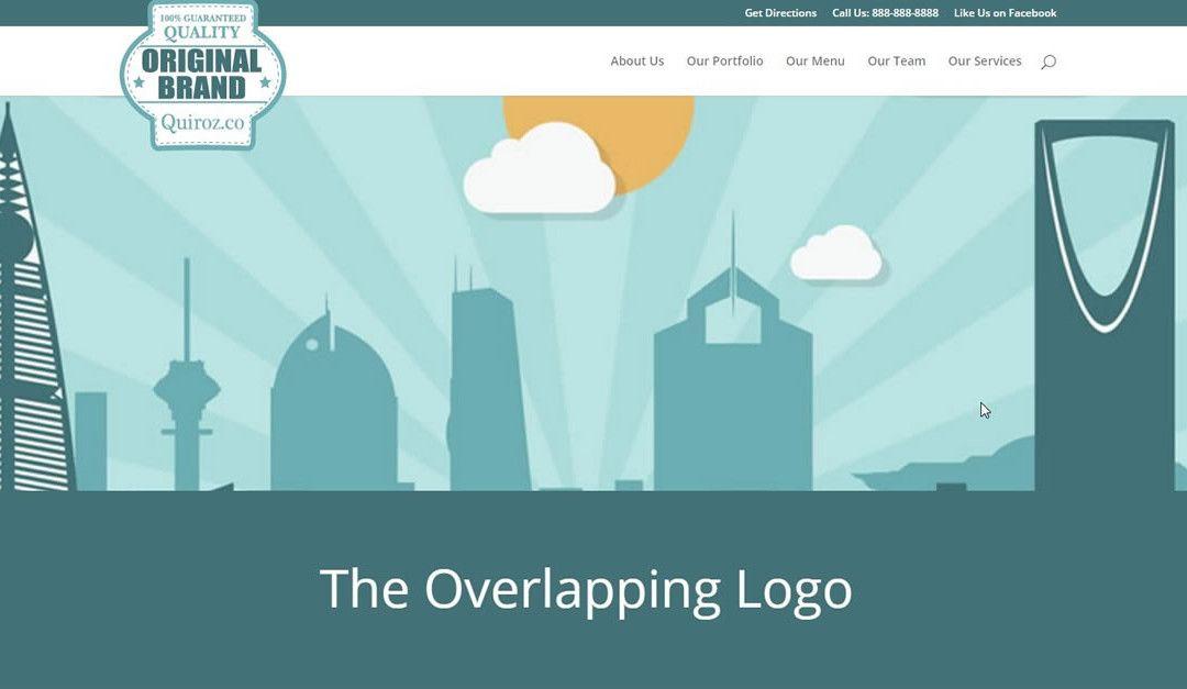 About.me Page for Header Logo - The Overlapping Divi Logo