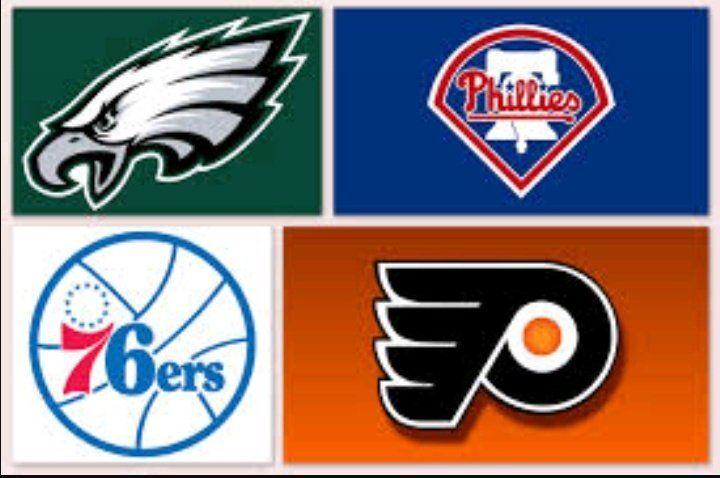 Eagles Phillies Flyers 76Ers Logo - Manny_28 on Twitter: 